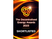 The Decentralised Energy Awards 2023 - Rising Star shortlist and Digital Innovation shortlist