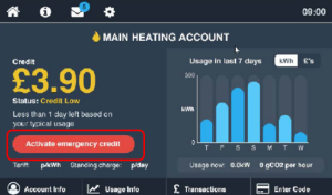 Guru Hub II emergency credit